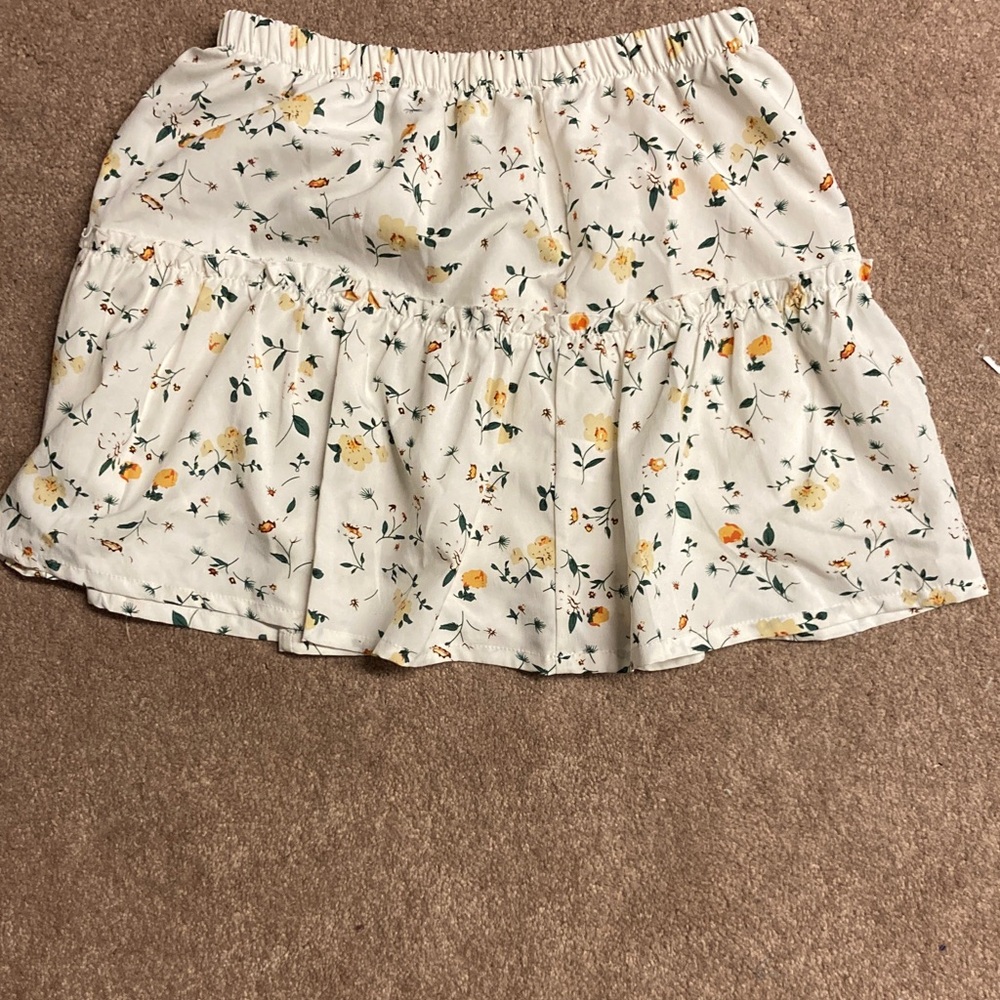 Floral Print Women's Skirt